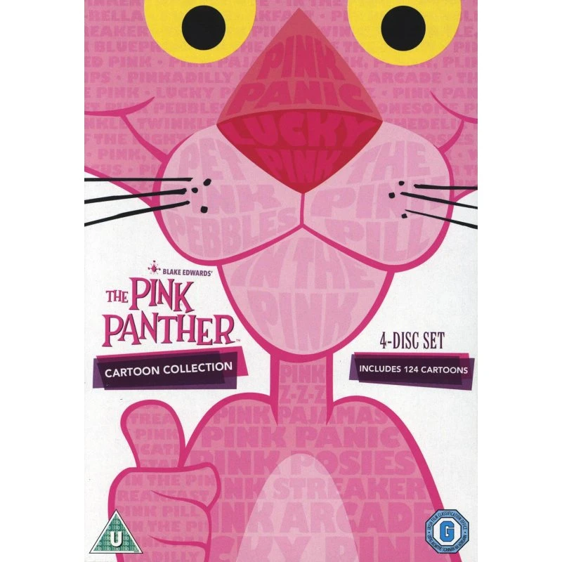 Den lyserøde Panter: Cartoon Collection (4 DVD)