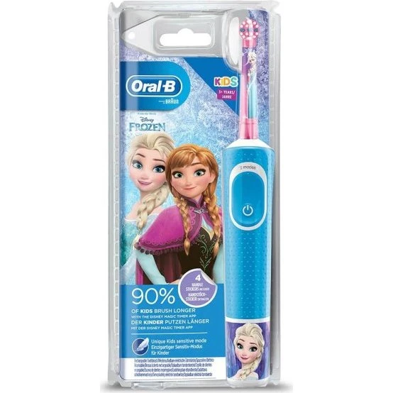 Oral-B Vitality 100 Kids Frozen eltandbørste (blå/hvid)
