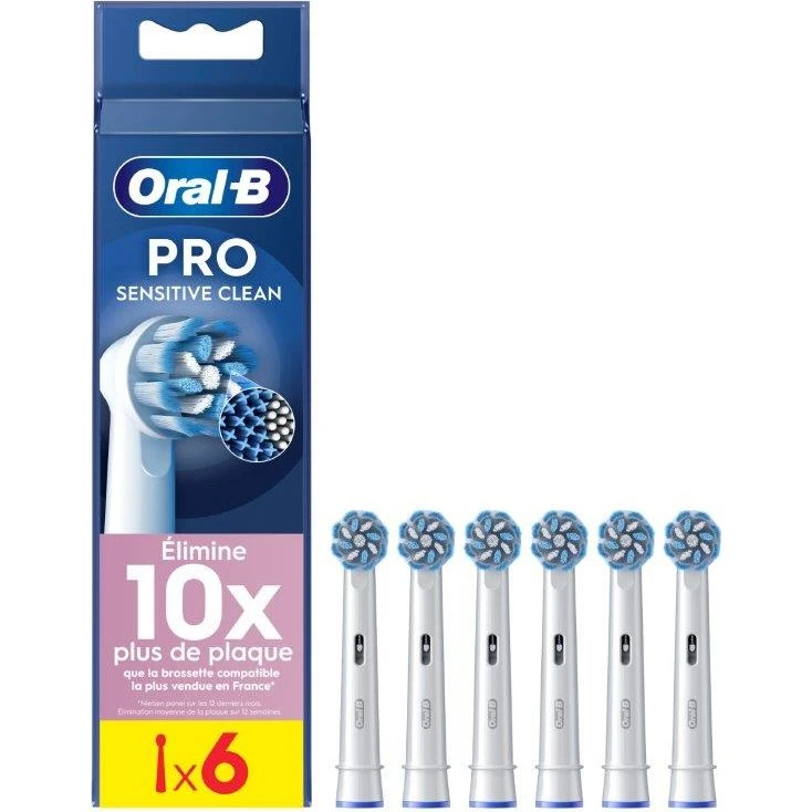 Oral‑B Sensitive børstehoveder 6 stk