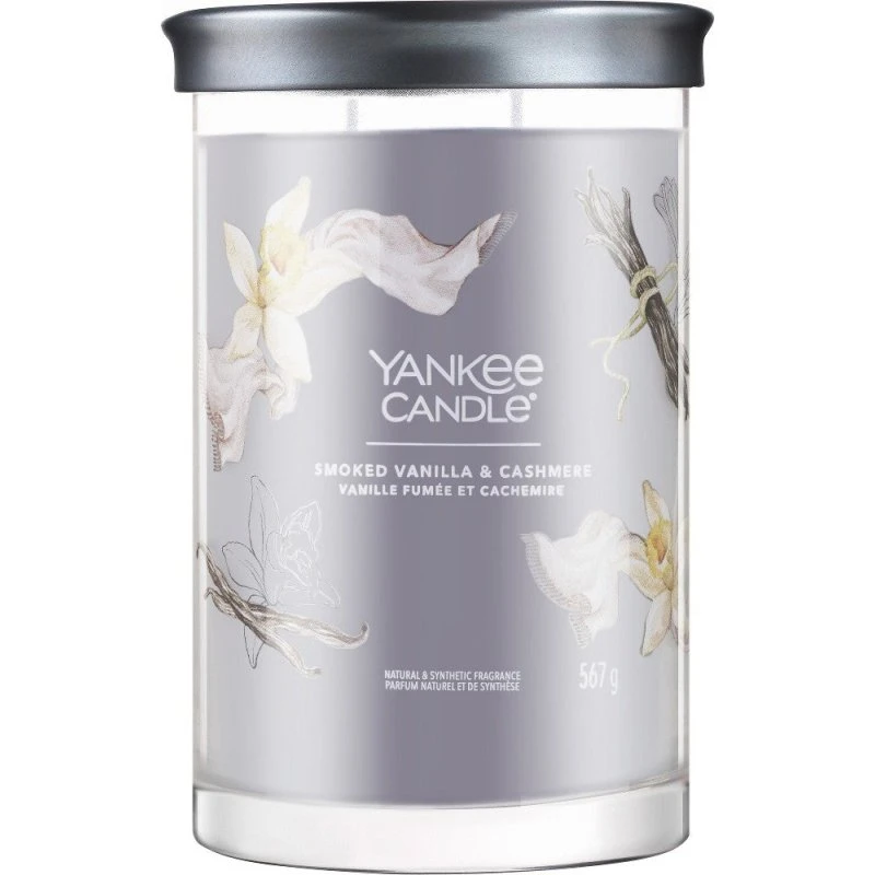 Yankee Candle Vanilla & Cashmere Signature Tumbler Lys - 567g