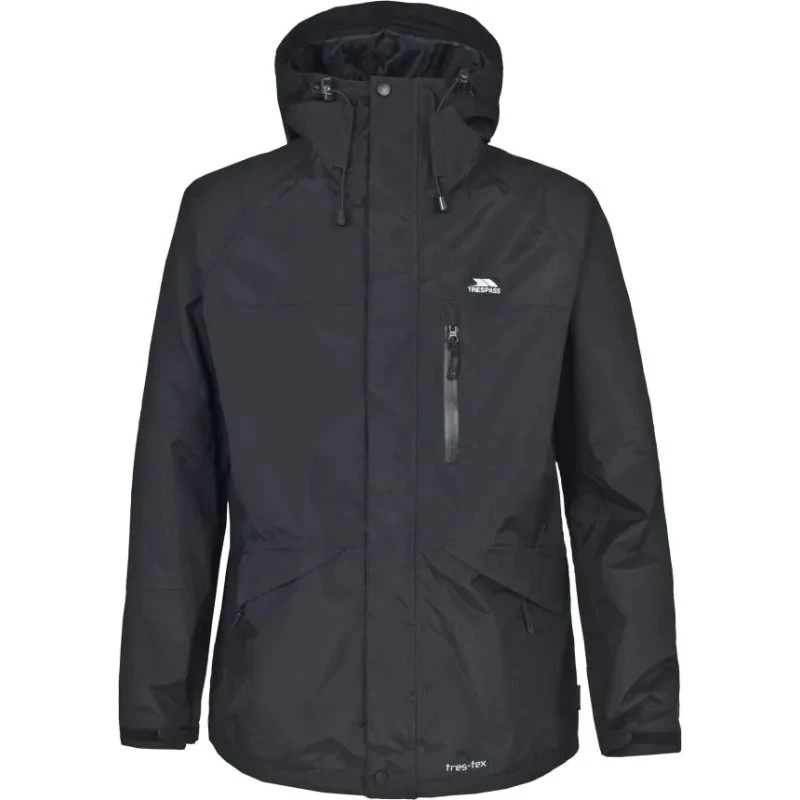 Trespass Corvo Skaljakke - Sort - XL