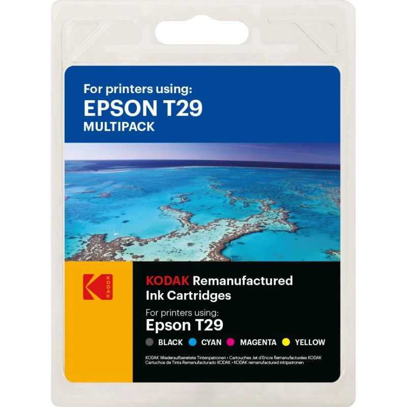 Kodak no.29 Value Pack til Epson XP-serien (4 x 12 ml)