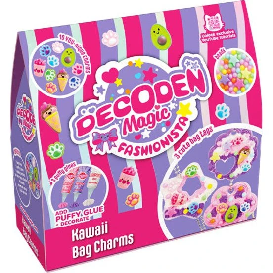 Decoden Magic Kawaii taske-charms