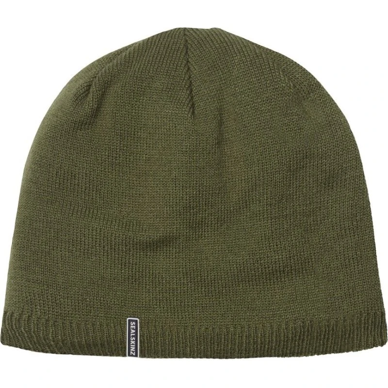 Sealskinz Cley Beanie - Grøn - Str. S/M