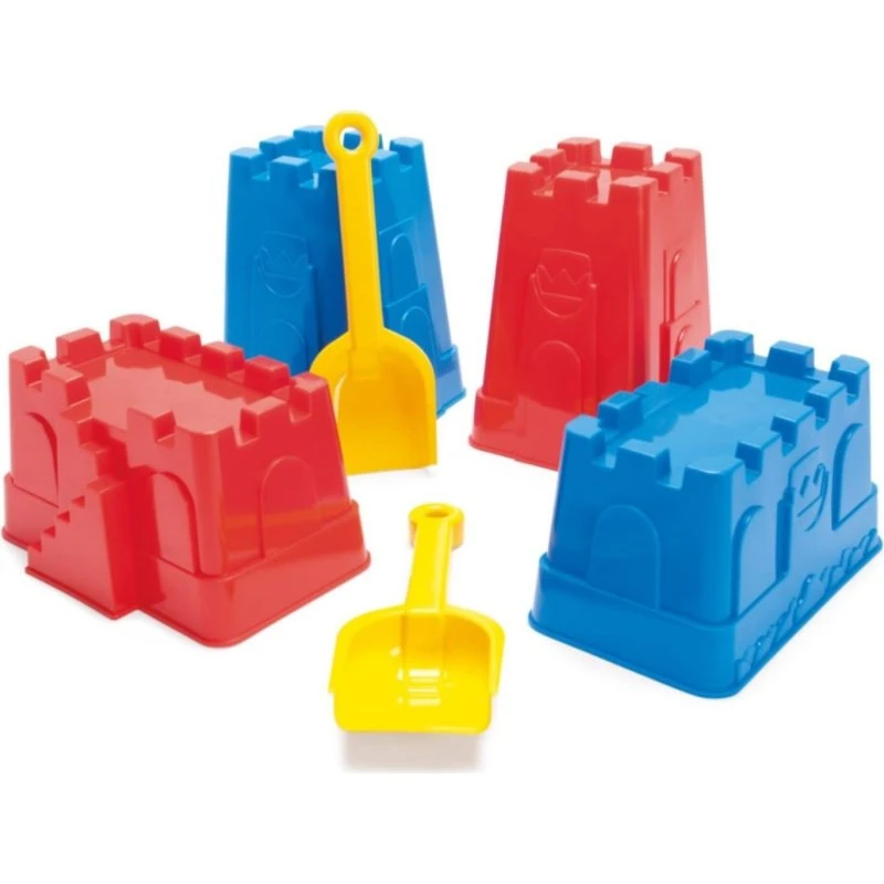 Dantoy Sandsæt - Tårne, fæstninger og skovle, 6 dele