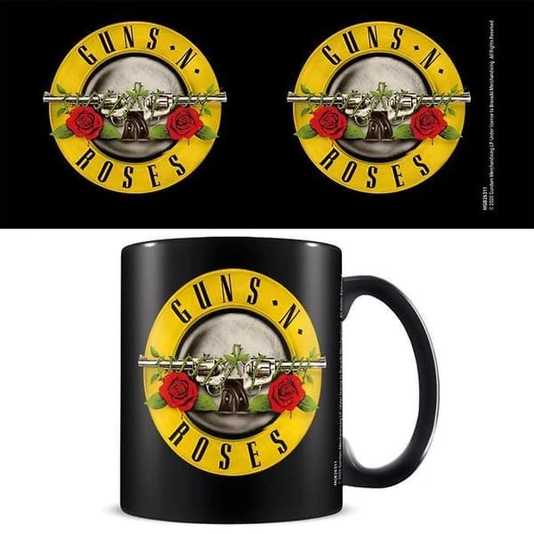 Guns N' Roses Bullet Logo Mug - Sort
