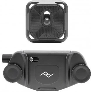 Peak Design Capture-klemme med plade, sort