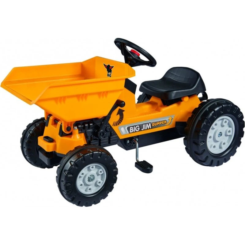 BIG Jim Dumper børnetraktor med tipbar ladkasse
