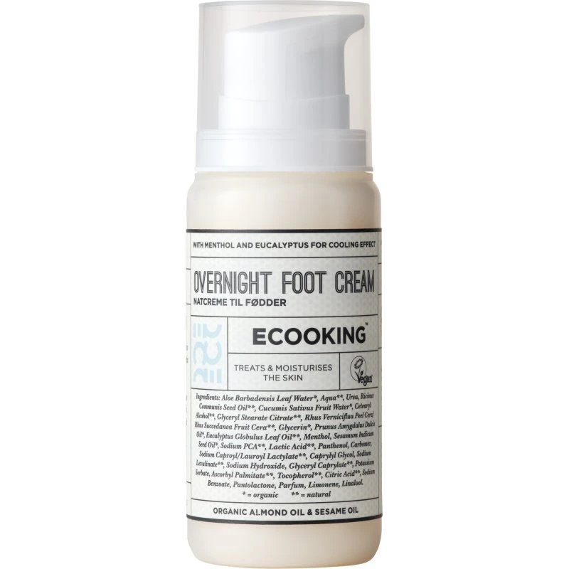 ECOOKING Natcreme til Fødder 100 ml