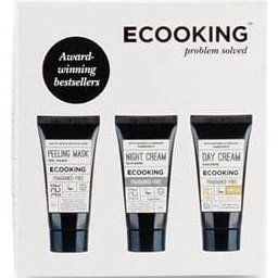 Ecooking Box 3 – Day Cream SPF20, Night Cream & Peel Mask (3x15 ml)