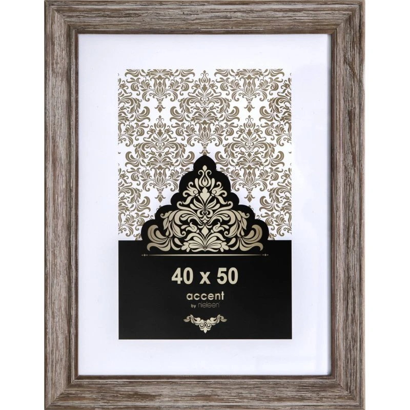 Nielsen Design Accent Vintage Billedramme 40x50cm - Brun Træ