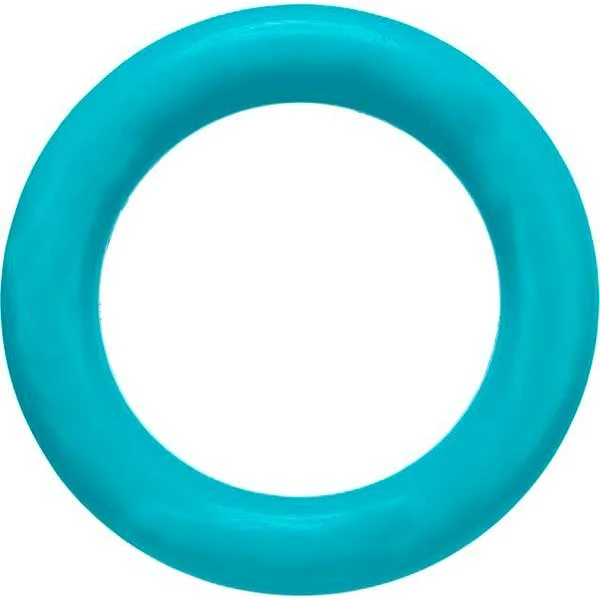 Trixie Massiv Gummiring 15cm - Petroleumsfarvet