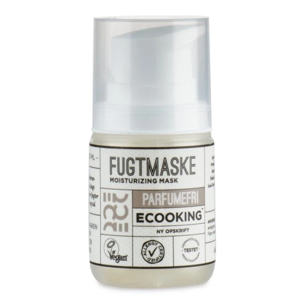 Ecooking Fugtmaske Parfumefri, 50 ml