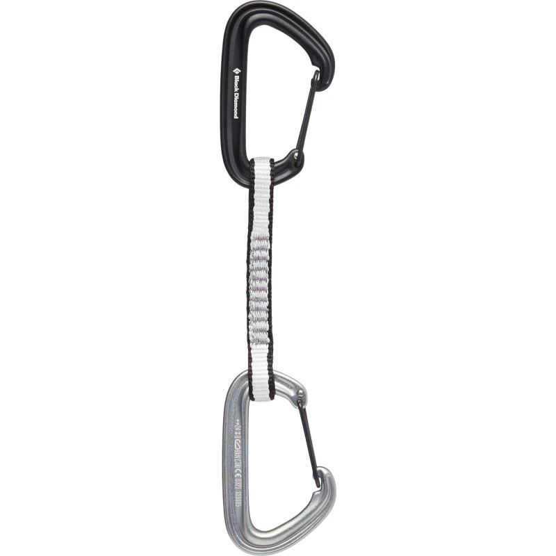 Black Diamond LiteWire Quickdraw 12 cm (sort)
