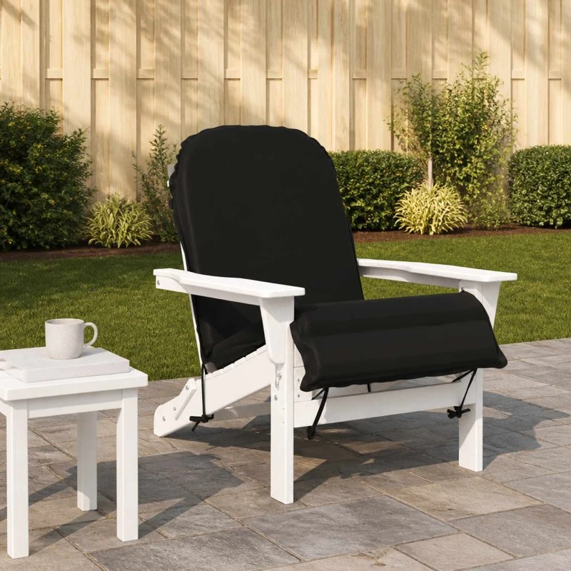 vidaXL Solsengspude GEMERT Sort 55 x 135 x 6 cm