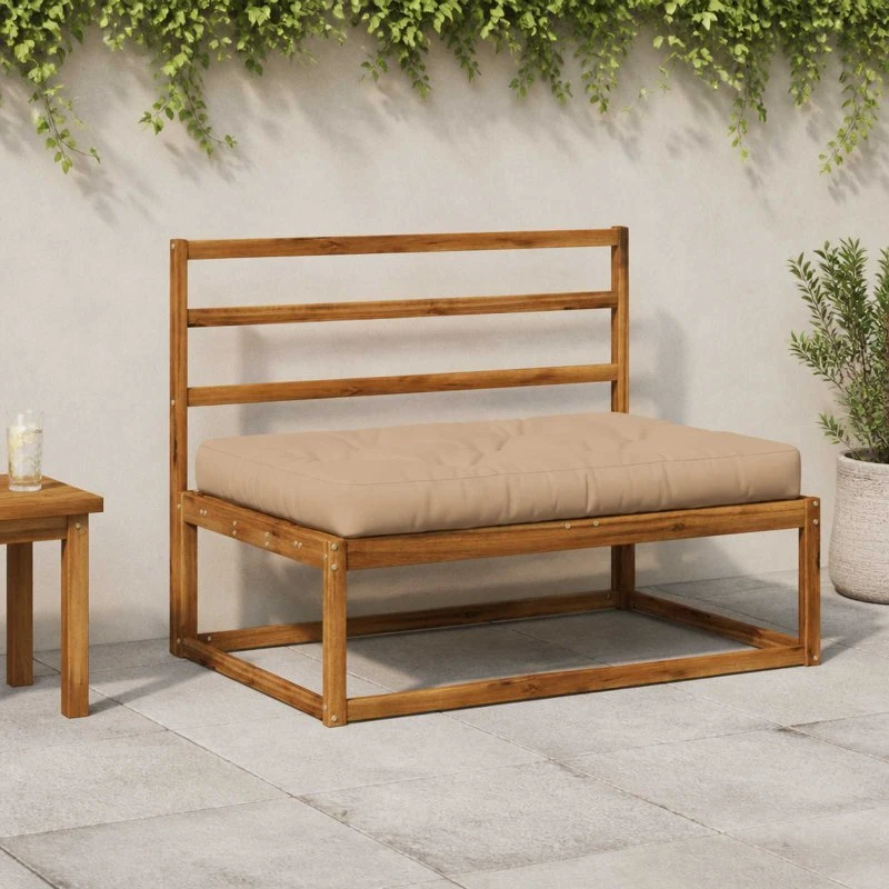 vidaXL VIANEN Pallesædepude 120 x 80 x 12 cm - Sandfarvet