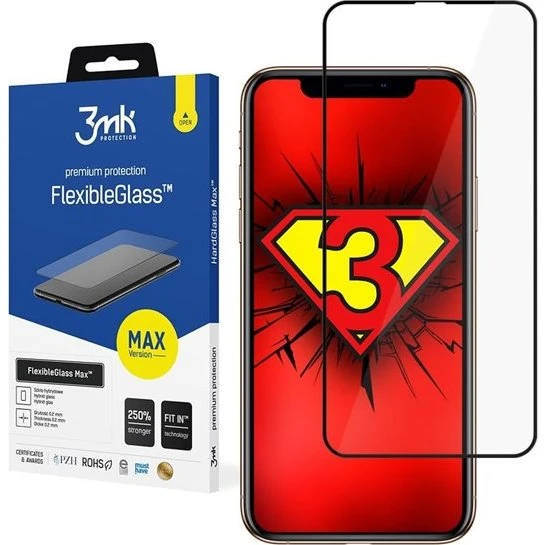 3MK Hybrid Glass FlexibleGlass Max til iPhone 11 Pro Max