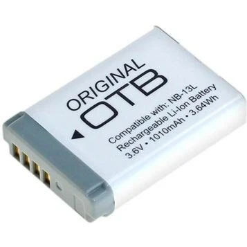 OTB NB-13L 1000mAh batteri til Canon PowerShot G1 X/G9 X/SX730