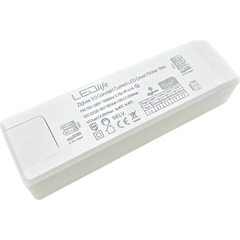 LEDlife 60W CCT Driver til LED Panel - Zigbee & Hue Kompatibel