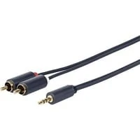 Vivolink Audiokabel 3,5mm minijack til RCA - 7m
