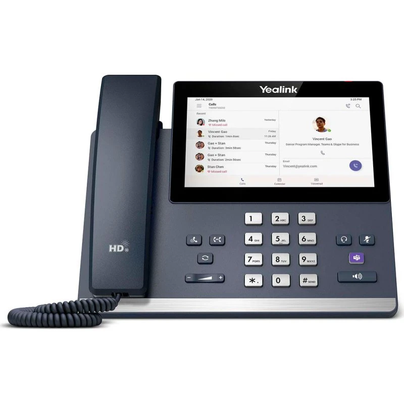 Yealink MP56 MS WiFi Bluetooth VoIP Kontortelefon med Display