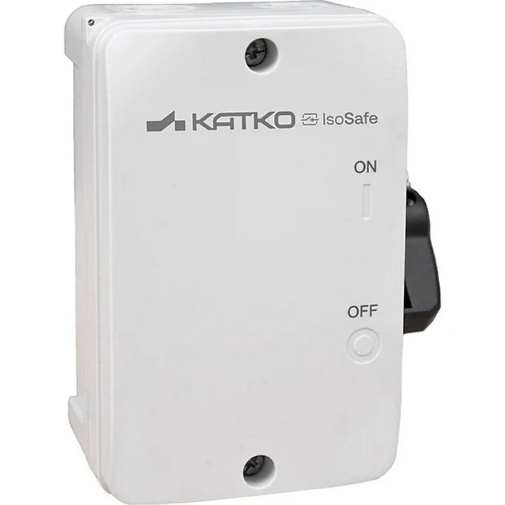Katko KSM 425-37217 Sikkerhedsafbryder 4P 25A Sidebetjent Grå
