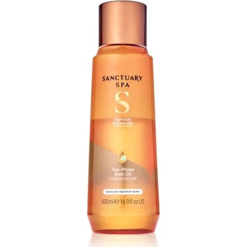 Sanctuary Spa Signature Naturlig Tofaset Badeolie 500 ml