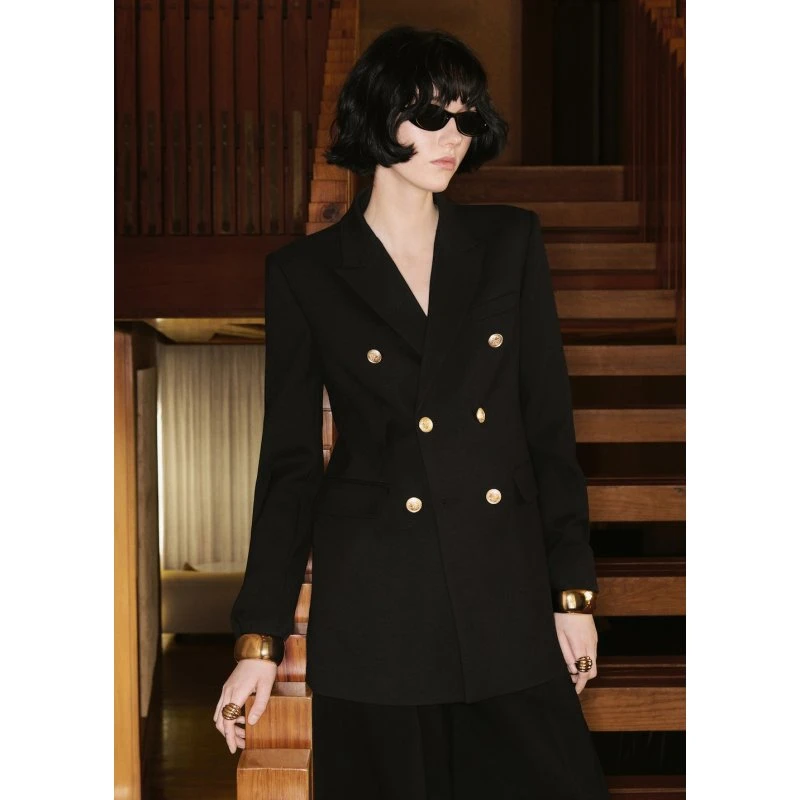 MANGO Americana Farah blazer – sort