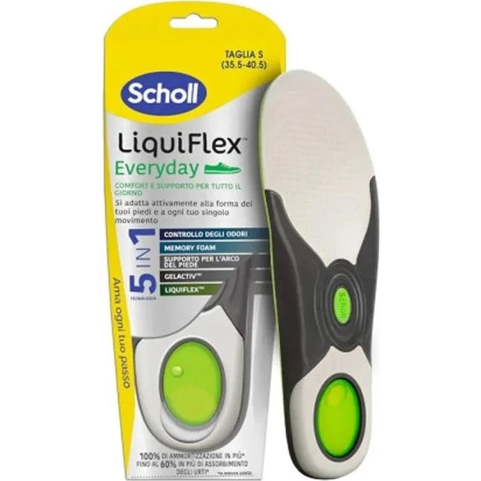 Scholl Liquiflex Comfort Indersål - Størrelse S