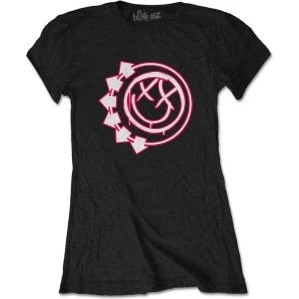 Blink-182 Six Arrow Smiley Lady T-shirt