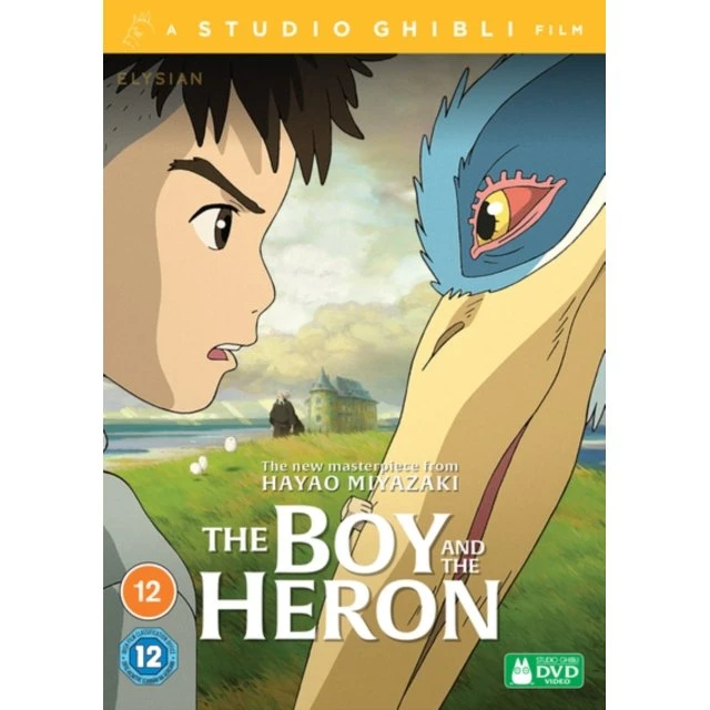 Drengen og hejren DVD - Hayao Miyazaki Anime
