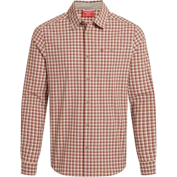 Craghoppers Herre Skjorte med Nosilife - Ternet Nylon