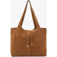 Mango Suede Shopper M – curry (brun)