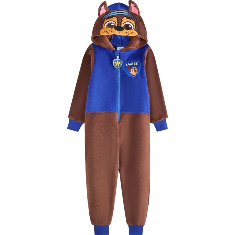 Paw Patrol Chase Pyjamas med Hætte og 3D-ører