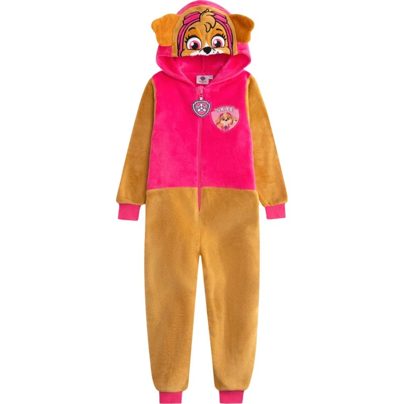 Paw Patrol Skye All-in-One Nattøj med Hætte