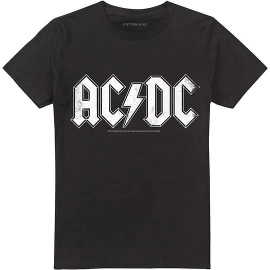 ACDC Back In Black Unisex T-shirt i sort