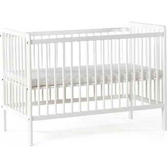 BabyTrold Mia tremmeseng 60x120 cm, hvid