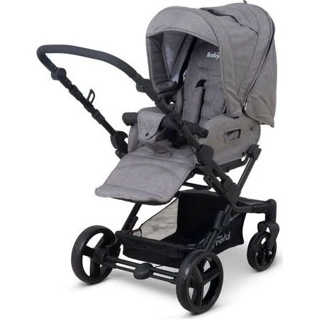 BabyTrold Berlin Klapvogn, Grå Denim