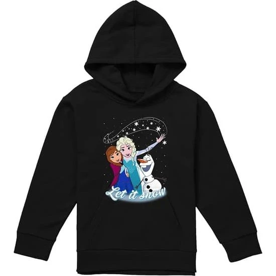 Disney Frozen Let It Snow Pullover Hoodie til børn