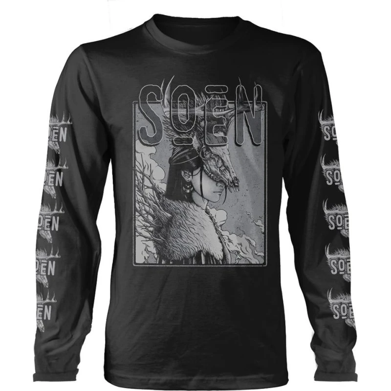 Soen Enchantress Unisex Langærmet T-shirt i 100% bomuld
