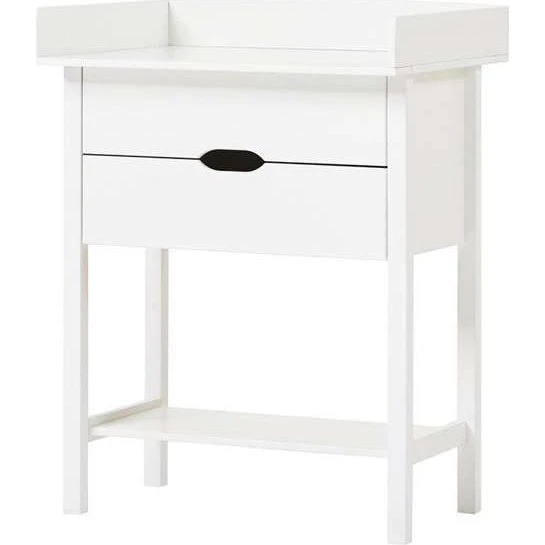 Isabella puslekommode, hvid med aftagelig pusletop