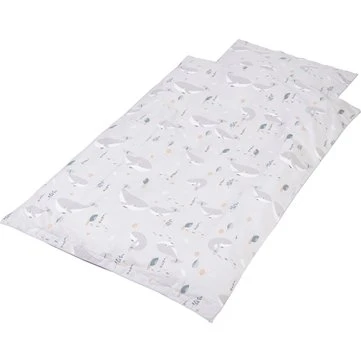 BabyTrold 17-71HV Junior sengetøj 100x140 cm – Hvalprint