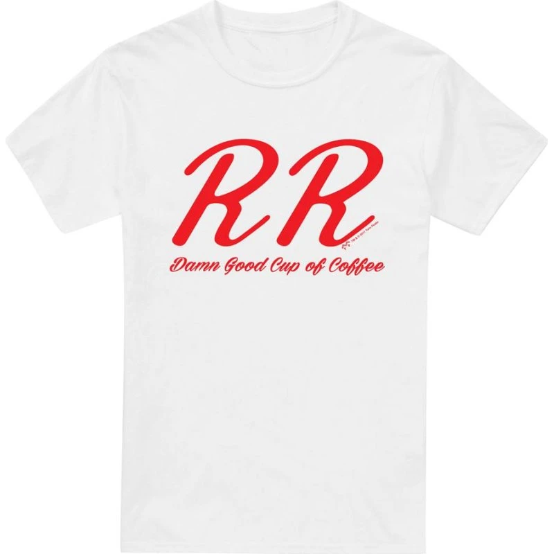 Twin Peaks RR Diner T-shirt til mænd - 100% bomuld