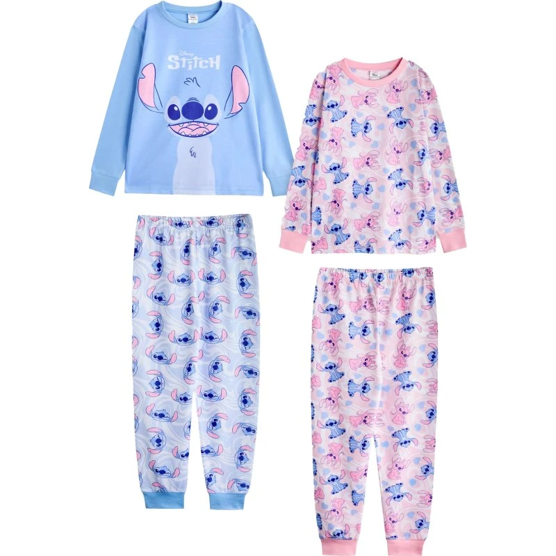 Lilo & Stitch Stitch & Angel Nattøj til piger (2-pak)
