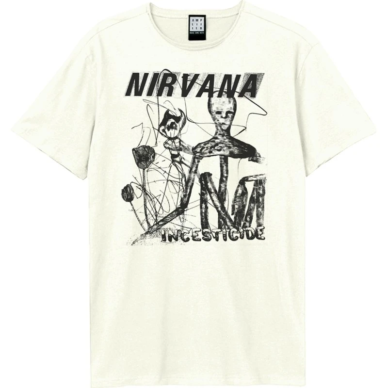 Amplified Nirvana Incesticide Photocopy T-shirt i bomuld