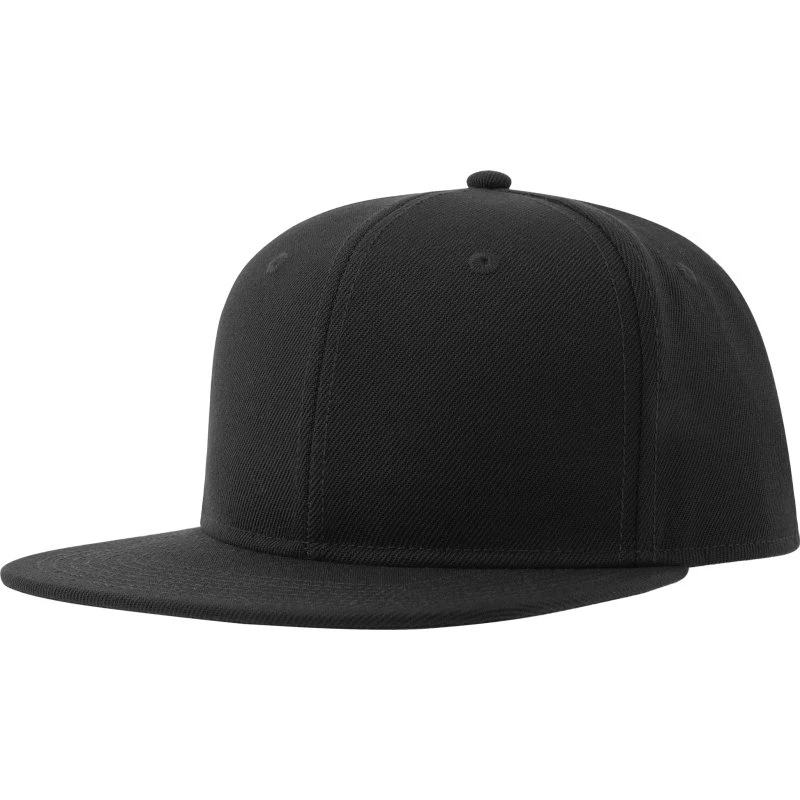 Atlantis Bæredygtig 6-Panel Baseball Cap med Flat Brim