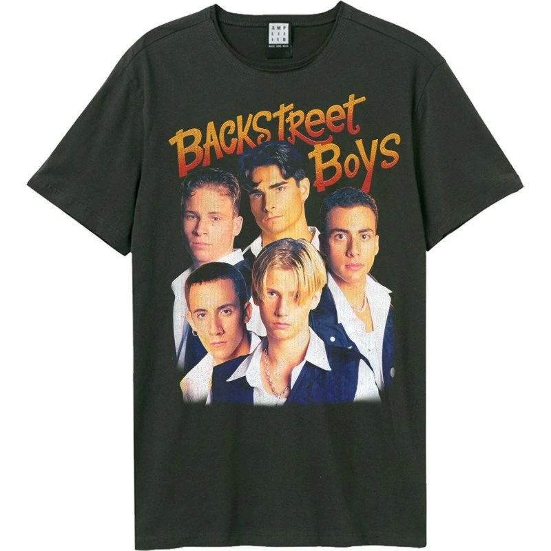 Amplified Backstreet Boys Early Days T-shirt i 100% bomuld
