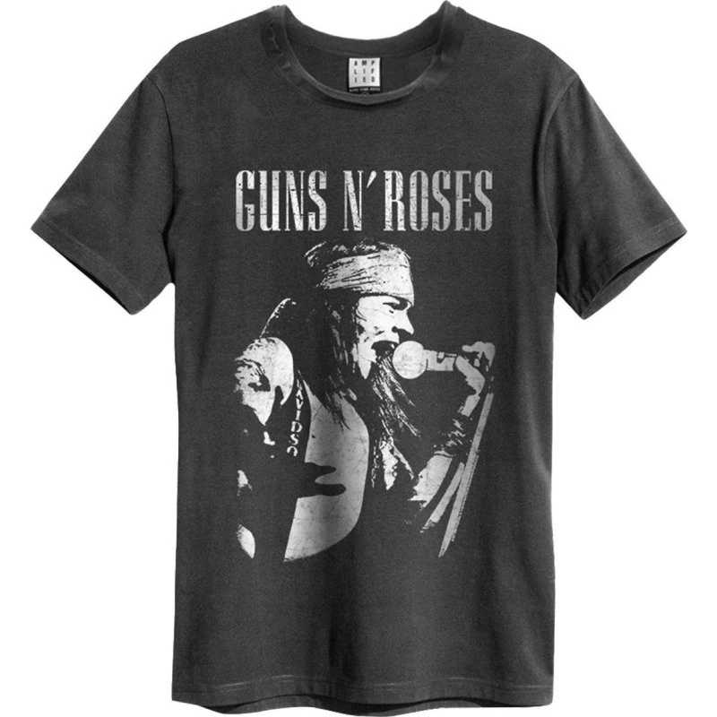 Amplified Guns N Roses Axl Live Profile T-shirt
