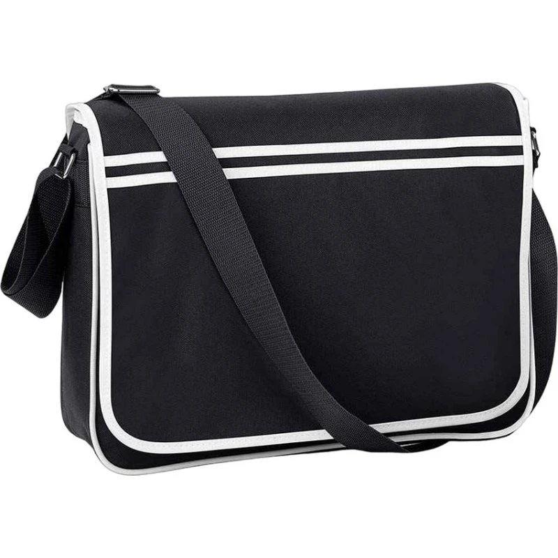 Bagbase Retro Messenger Bag i 600D Polyester
