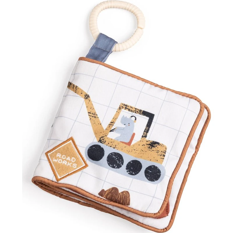 Sebra Busy Builders aktivitetsbog (blå)